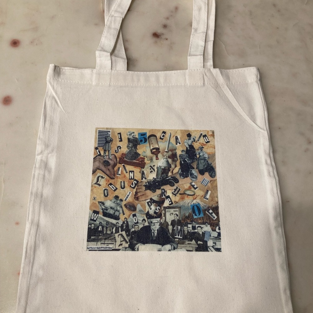 Punk DaDa Original Album Art Canvas Tote - Unique Style & Original Art